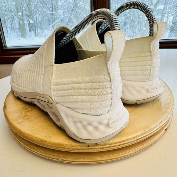 Merrell Embark Sneaker Moc Shoes White Knit Everyday Women’s Size 7 Vibram Soles - Picture 6 of 8